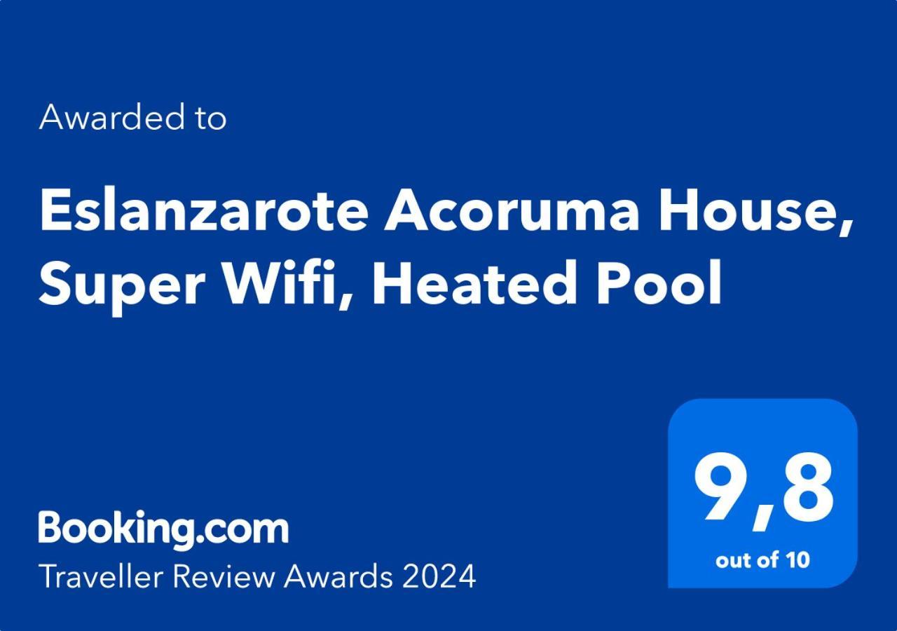 Eslanzarote Acoruma House, Super Wifi, Heated Pool Guime Екстер'єр фото